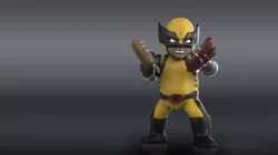 Chubby Wolverine 3D print model