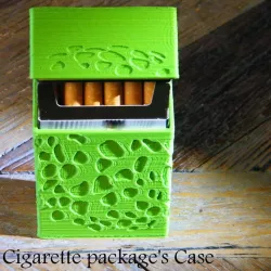 CIGARETTE PACKAGE CASE 3D print model