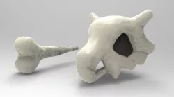 Cubone Skull and Bone COSPLAY 3D Printable Model 3D print model
