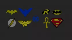 Dc Heroes Logo 3D print model