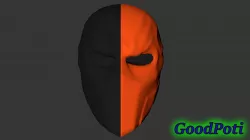 Deathstroke Helmet v2 3D print model