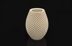 Diamond cut Lampshade 3D print model