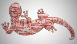 Digital Lizard Ornament 3D print model