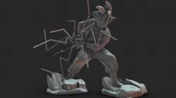 Dragon Ball Super - Goku Kamehameha Diorama 3D print model 3D print model