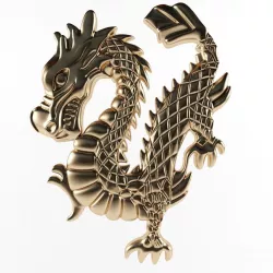 Dragon CNC 3D print model