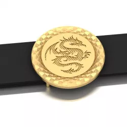 Dragon with buckle 3D print model
