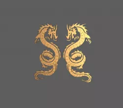Dragons 3D print model