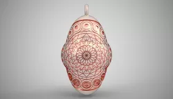 Dream Catcher Necklace 3D print model
