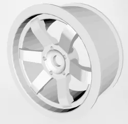 Drift rim 3D print model