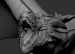 Drogon from Game of Thrones 3D print model