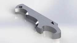 Eagle bottle opener 3D print model