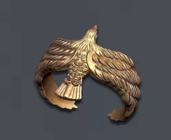 Eagle ring 3D print model