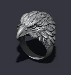 Eagle ring 3D print model