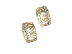 Earrings cut out set  3D print model