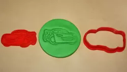 EDIT LIGHTNING MCQUEEN - COOKIE CUTTER 3D print model