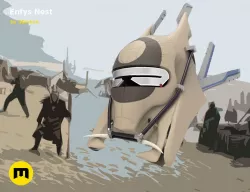 Enfys Nest battle helmet 3D print model