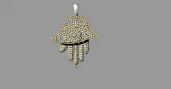 Evil eye protection and hand of Fatima 3D print model