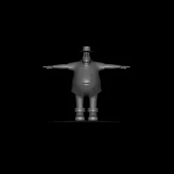 FAT MAN 3D print model