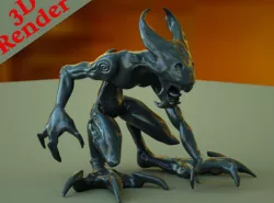 Fire Sprite 3D Print 3D print model
