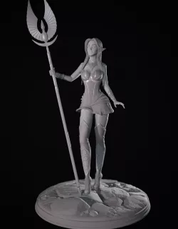Forest Elf 3D print model