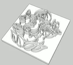 Ganesh Stamp 3D print model