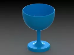 Glass Cup 3D print model
