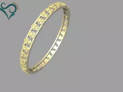Golden Bracelets STL 3d printing model 3D print model
