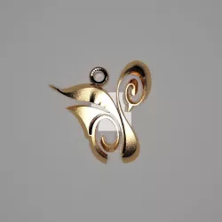Goose pendants 3D print model