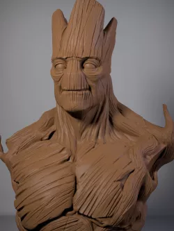 Groot 3D print model