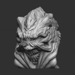 Grunt from Mass Effect 3D print model