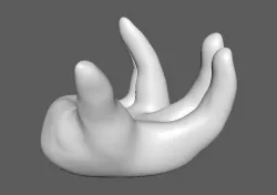 Hand Stand for Moon Lamp 3D print model
