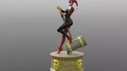 Harley Quinn 3D print model