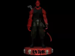 Hellboy-InkB 3D print model