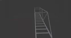 Ho scale model train bridge 3D print model