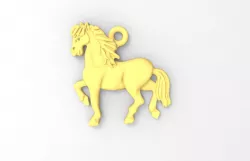 Horse 3D print model