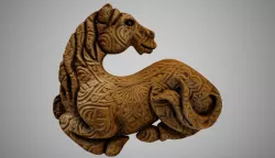 Horse Carving 3D print model