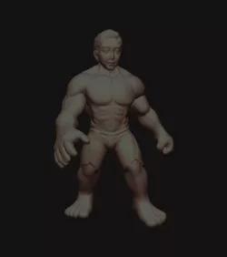 Hulk 3D Printable Model  3D print model