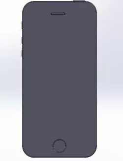 iPhone 5s 3D Printable Mockup 3D print model