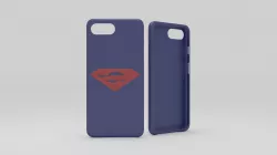 iphone 7 plus blue cases superman thema 3D print model