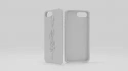 iphone 7 plus white cases music thema 3D print model