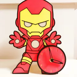 iron man clock 3D print model