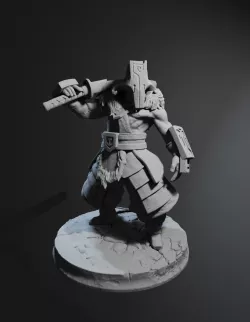 Juggernaut Dota 2 high poly 3D print model