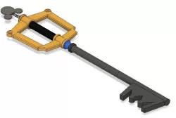 Kingdom Hearts Keyblade 3D print model