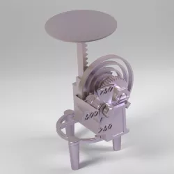 Kitchen scale 3D print model