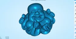 Laughing Buddha 3D print model