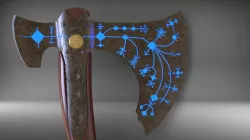 Leviathan Kratos Axe from God of War 3D print model