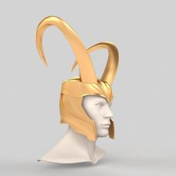 Loki Helmet  3D print model