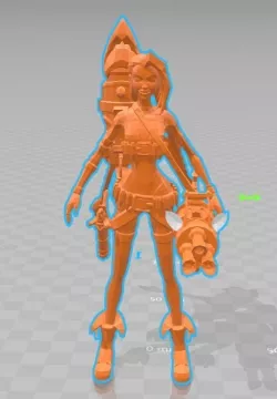 LoL Jinx Printable Model 3D print model