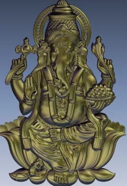 Lord Ganesha 3D print model