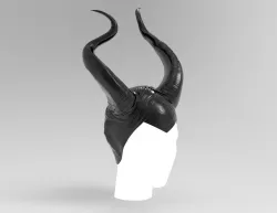 Malificenta Horns 3D print model